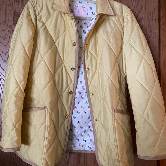 Dooney & Bourke Jackets & Blazers - Dooney & Bourke Yellow Quilted Jacket